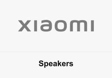 Xiaomi logo with Speakers label for corporate audio gifts