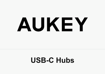 AUKEY logo above the words USB-C Hubs