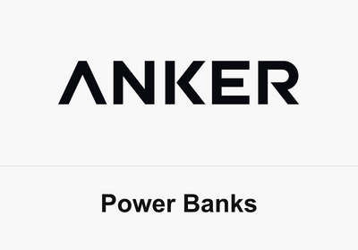 Anker logo with Power Banks label for corporate charging gifts