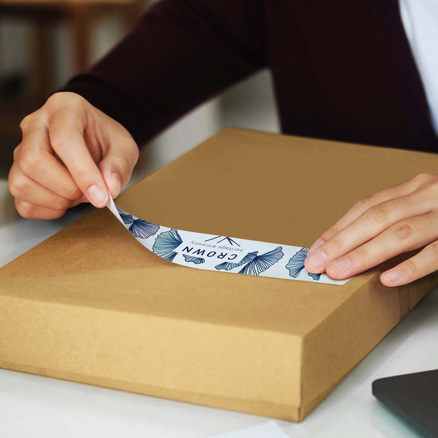 AD Labels 250 x 50mm Corporate Gift Singapore