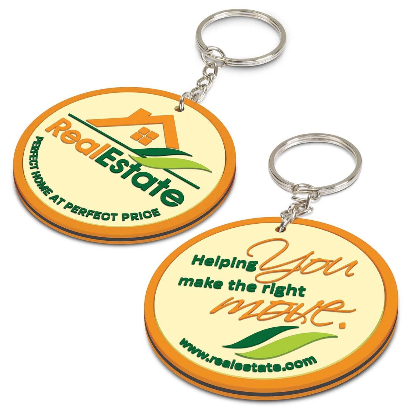 PVC Key Ring Small - Both Sides Moulded Corporate Gift Singapore