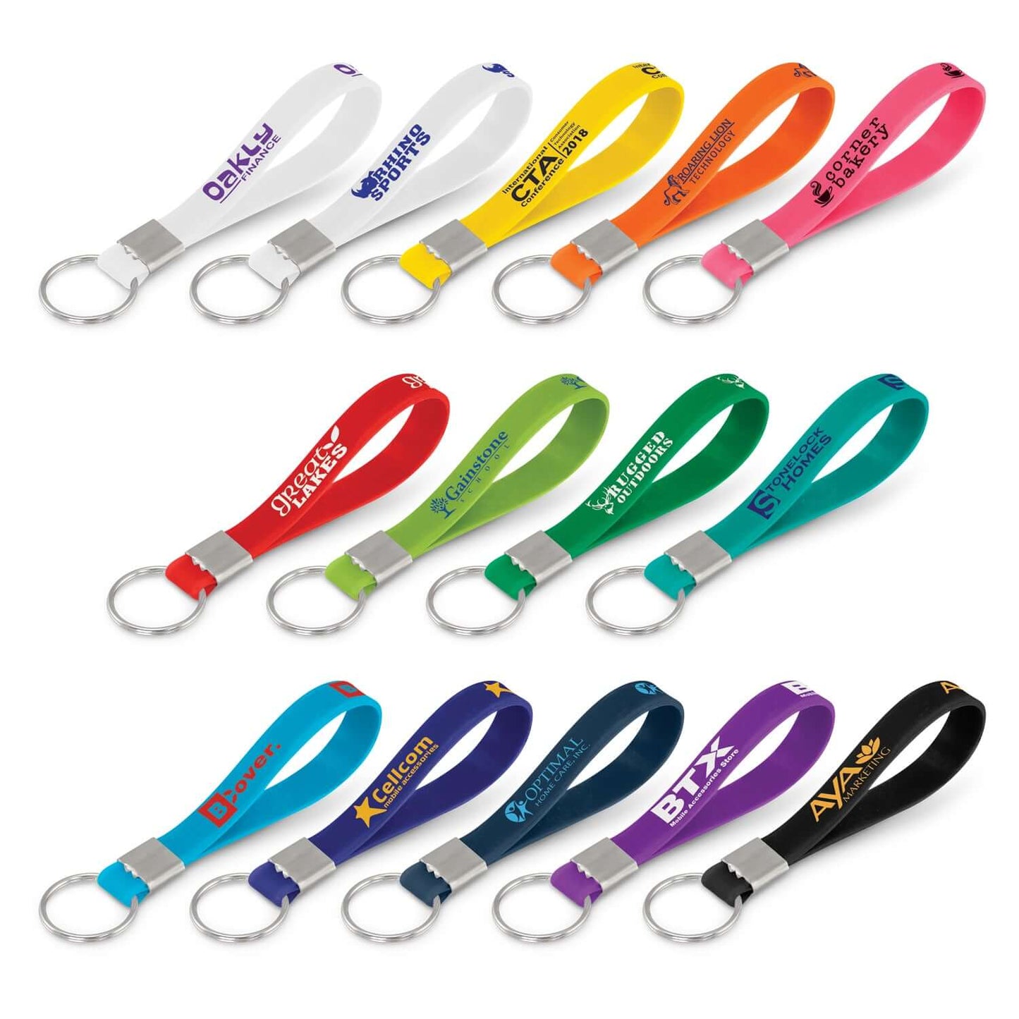 Silicone Key Ring Corporate Gift Singapore