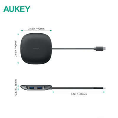 Aukey CB-C70 5-in-1 Unity Wireless Charging USB-C Hub Corporate Gifts Singapore
