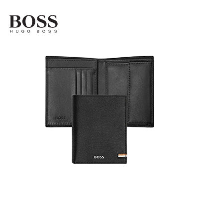Hugo Boss Card holder with Flap and Money Pocket Iconic Black