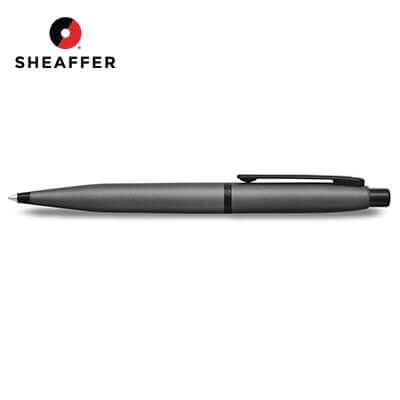 Sheaffer® Matte Gray Ballpoint Pen With Matte Black Trim, a stylish writing instrument ideal for corporate gift.