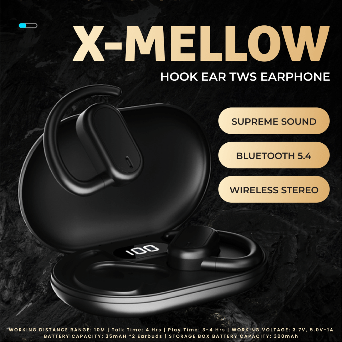 X-MELLOW TWS Earphone With Supreme Sound Quality Corporate Gifts Singapore