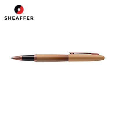 Sheaffer® Coffee Edition Matt Brown Rollerball Pen showcases a sleek design, perfect for a corporate gift.
