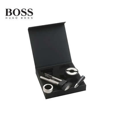 Hugo Boss Wine Set Distinct in elegant box, perfect for corporate gift.