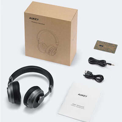 Aukey EP-B52 Wireless Over-Ear Headphones with Microphones Corporate Gifts Singapore