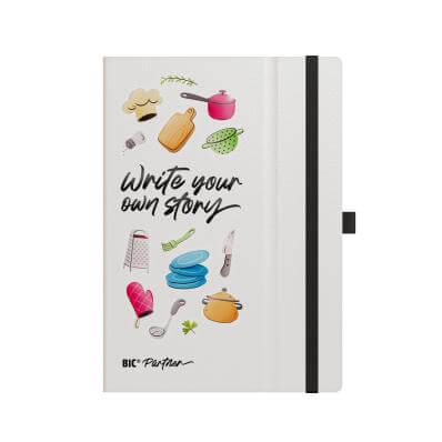 BIC Partner A5 Hard Cover Notebook Corporate Gift Singapore