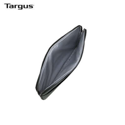 Targus 14” Urban Sleeve interior view highlighting protective lining and sleek design.