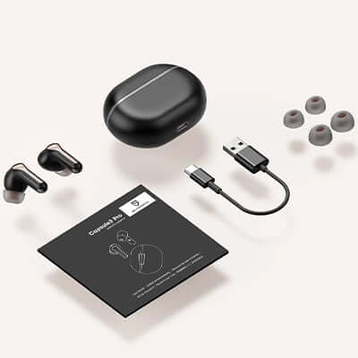 SOUNDPEATS Capsule3 Pro Powerful Hybrid Active Noise Cancelling Wireless Earbuds Corporate Gifts Singapore