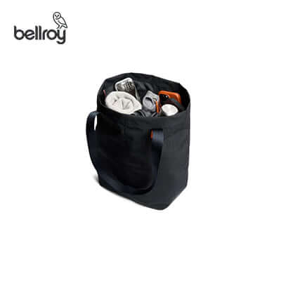 Bellroy City Tote Bag filled with essentials, perfect as a stylish Corporate Gift.