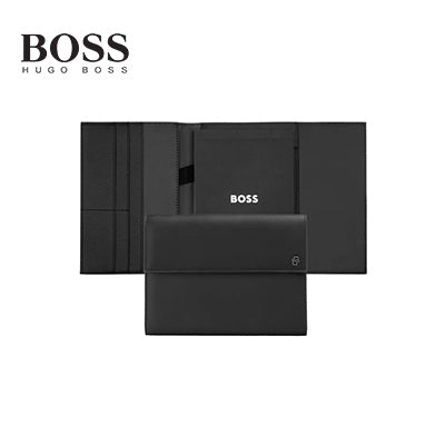 Hugo Boss Folder A5 Double B Black