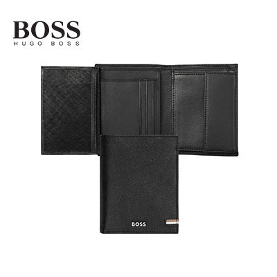 Hugo Boss Money Wallet Vertical Flap Iconic Black