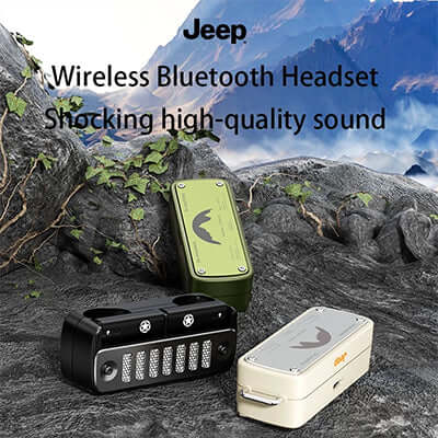 Jeep EW110 True Wireless Earbuds With Jeep Nameplate Corporate Gifts Singapore