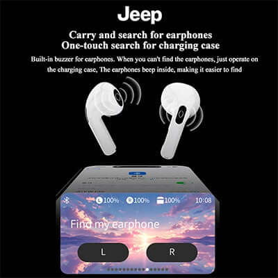 Jeep EW118 TWS Touch Control Sport Gaming Headphones Corporate Gifts Singapore