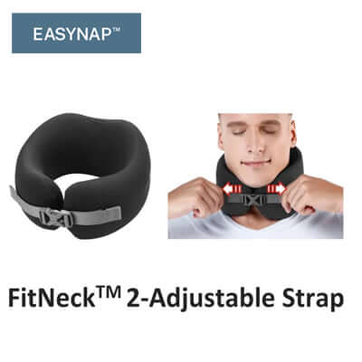 Easynap Foldable Pocket Travel Neck Pillow With Pouch Medium Corporate Gift Singapore