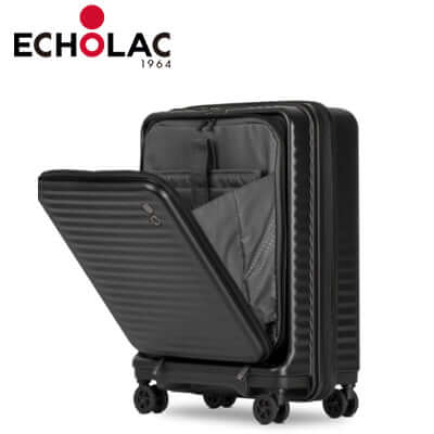 Echolac Celestra 24" Medium Upright Luggage With Front Access Opening Corporate Gift Singapore
