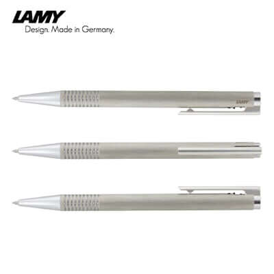 Lamy Logo Pen Brushed Steel Corporate Gift Singapore