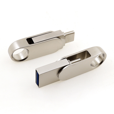 Swivel OTG USB Drive with Round Loop (Android) Corporate Gifts Singapore