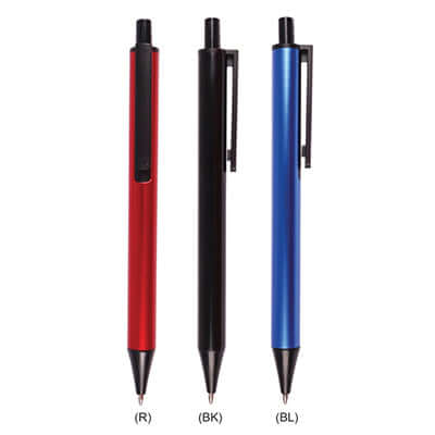 20g Metal Pen in red, black, and blue colors, a stylish corporate gift from AbrandZ.