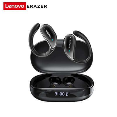 Lenovo ERAZER XT80PRO Al Smart Real-Time Translation Earphone in charging case with LED display