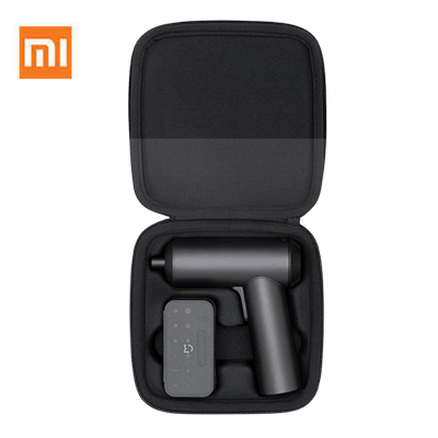 Xiaomi Mi Cordless Screwdriver in a compact storage case, ideal for portable use and corporate gift.