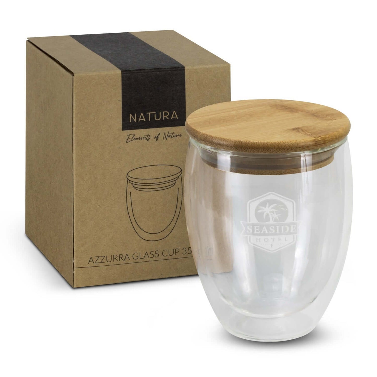 NATURA Azzurra Glass Cup - 350ml Corporate Gifts Singapore