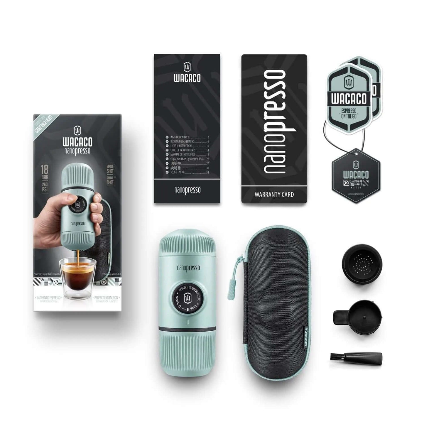 Wacaco Nanopresso + Case Espresso Coffee Maker Corporate Gifts Singapore