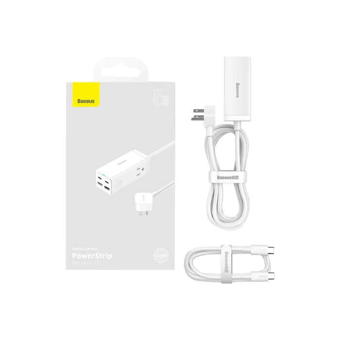 Baseus GaN3 Pro 6 Ports Power Strip 65W Corporate Gifts Singapore