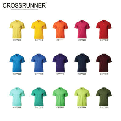 Crossrunner CRP7200 Performance Polo available in various colors and sizes