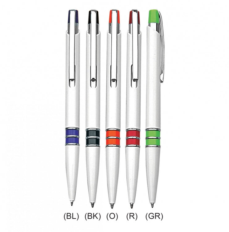Silver Plastic Pen Corporate Gifts Singapore