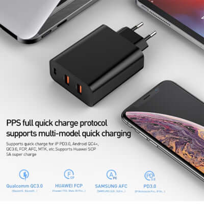 Baseus 3 Ports USB Charger Corporate Gifts Singapore