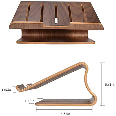 Eco-Friendly Wooden Laptop Stand Corporate Gifts Singapore