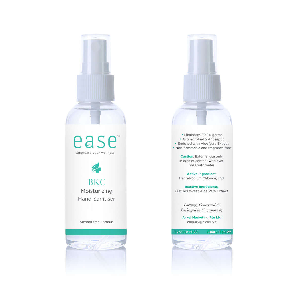 Ease 50ml Hand Sanitizer Corporate Gifts Singapore