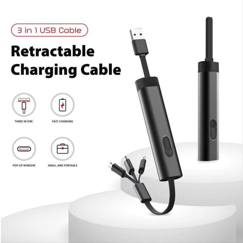 3-in-1 Fast Charge Multicable Corporate Gifts Singapore