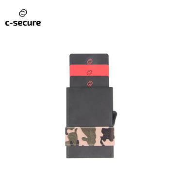 C-Secure Aluminum Cardholder With Money Band Corporate Gifts Singapore