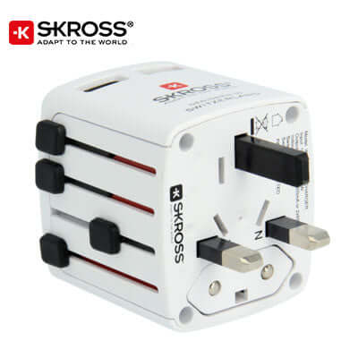 SKROSS Travel Adaptor World USB Charger Corporate Gifts Singapore