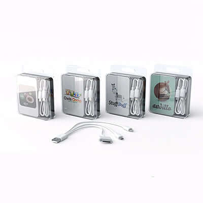LED Crystal Ultra Slim Power Bank Corporate Gifts Singapore