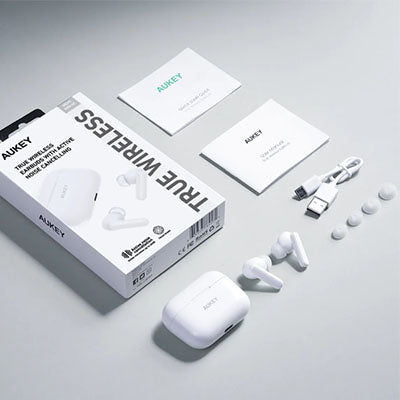 Aukey True Wireless Earbuds w Active Noise Cancellation Corporate Gifts Singapore