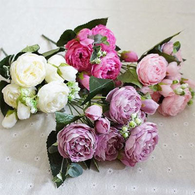 Silk Handmade Artificial Rose Corporate Gifts Singapore