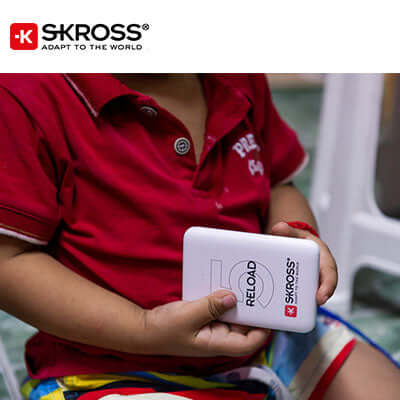 SKROSS Reload 5 Power Bank - 5500 mAh Corporate Gifts Singapore