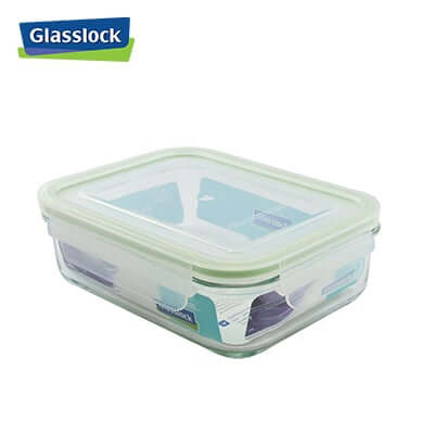 1000ml Glasslock Classic Container with airtight lid for food storage and preservation.