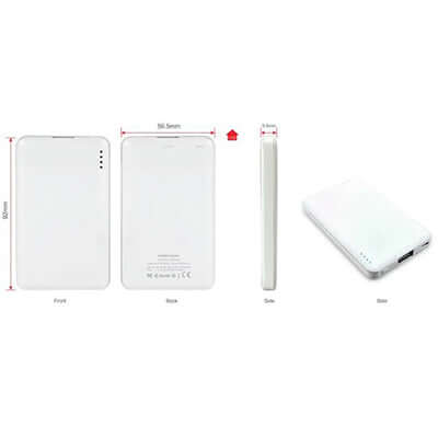 Customized Thin Power Bank Corporate Gifts Singapore