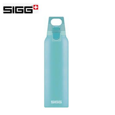 SIGG Hot & Cold One 500ml Thermo Flask in a stylish blue color, ideal corporate gift for drink temperature control.