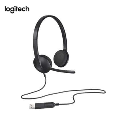 Logitech H340 USB Computer Headset With Digital Audio Corporate Gifts Singapore