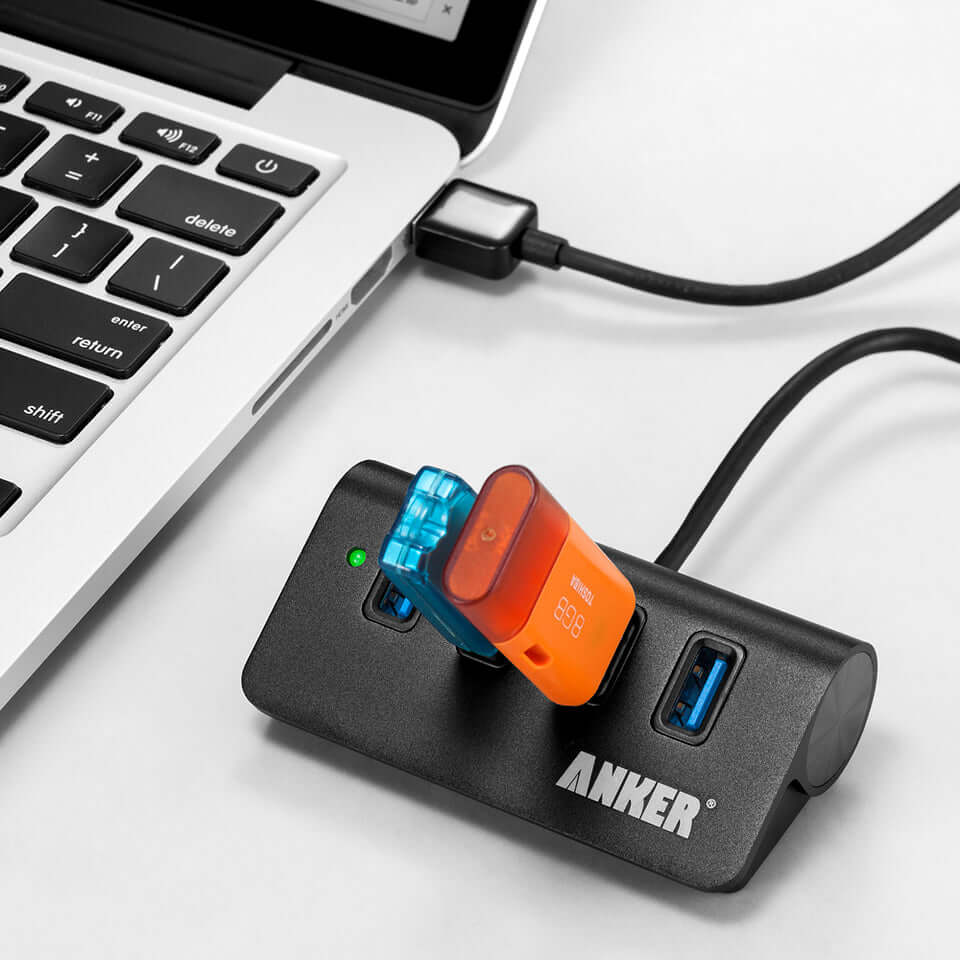 Anker Aluminum 4-Port USB 3.0 Hub Corporate Gifts Singapore