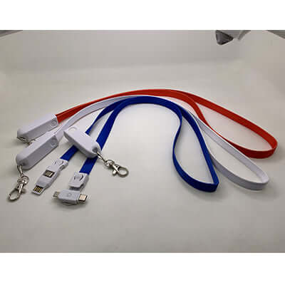 Lanyard 4 in 1 Charging Cable Corporate Gifts Singapore