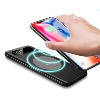 Wireless and Digital Display Portable Charger Corporate Gifts Singapore
